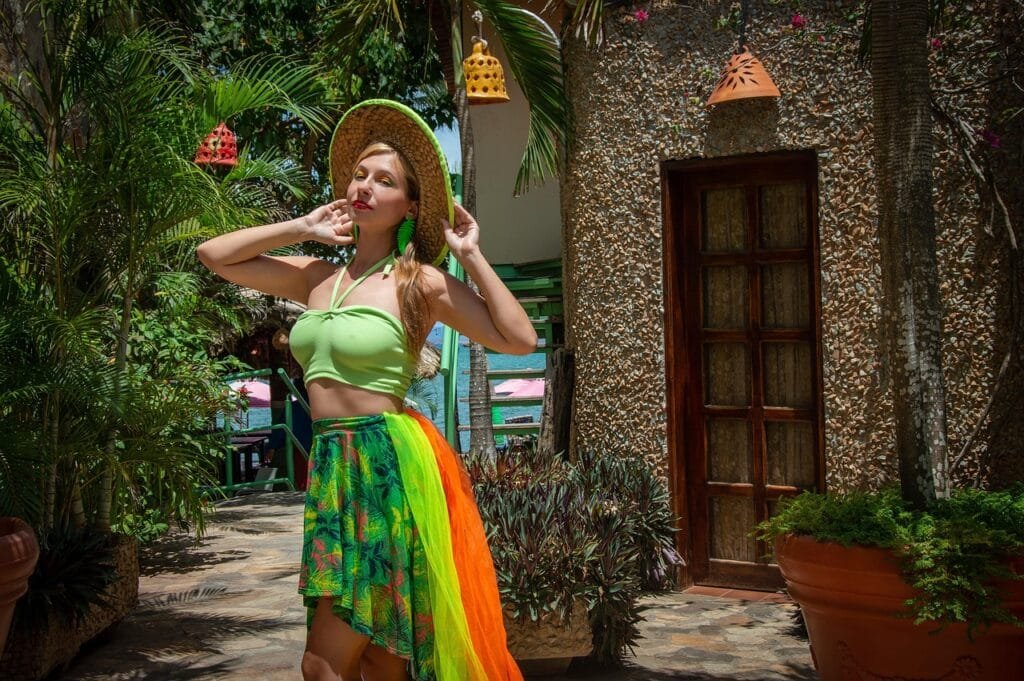woman, bonita, mexican style, hat, portrait, model, fashion, style, bright, venezuela